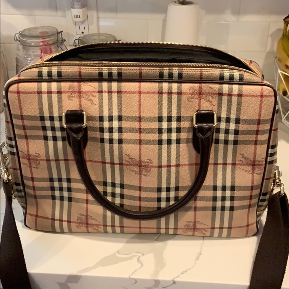 Burberry tote/laptop bag